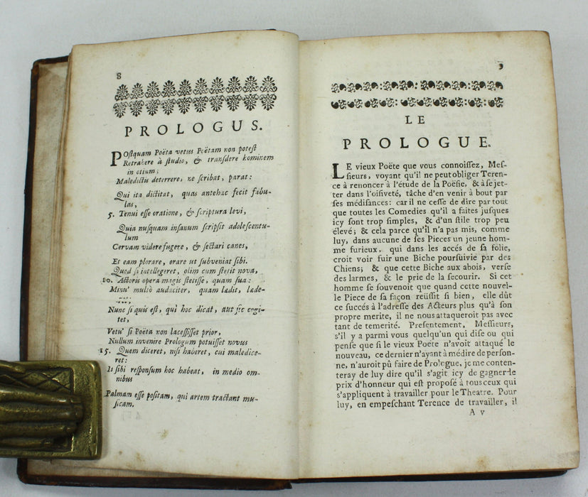 Les Comedies de Terence, Traduites en Francois par Madame Dacier, George Gallet, Amsterdam, 1700