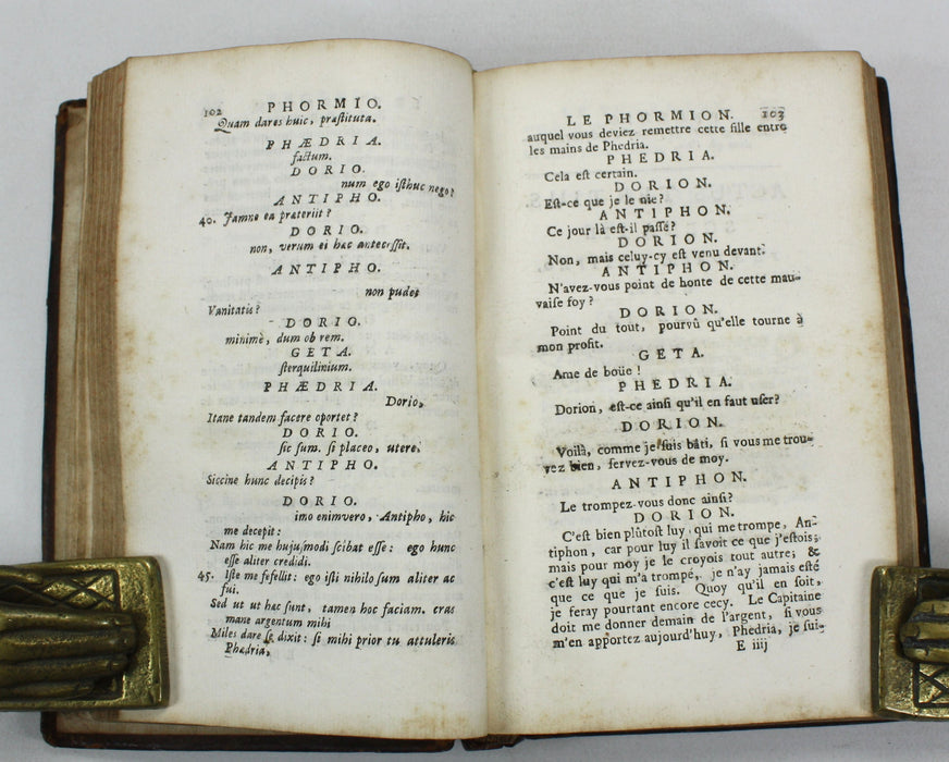 Les Comedies de Terence, Traduites en Francois par Madame Dacier, George Gallet, Amsterdam, 1700
