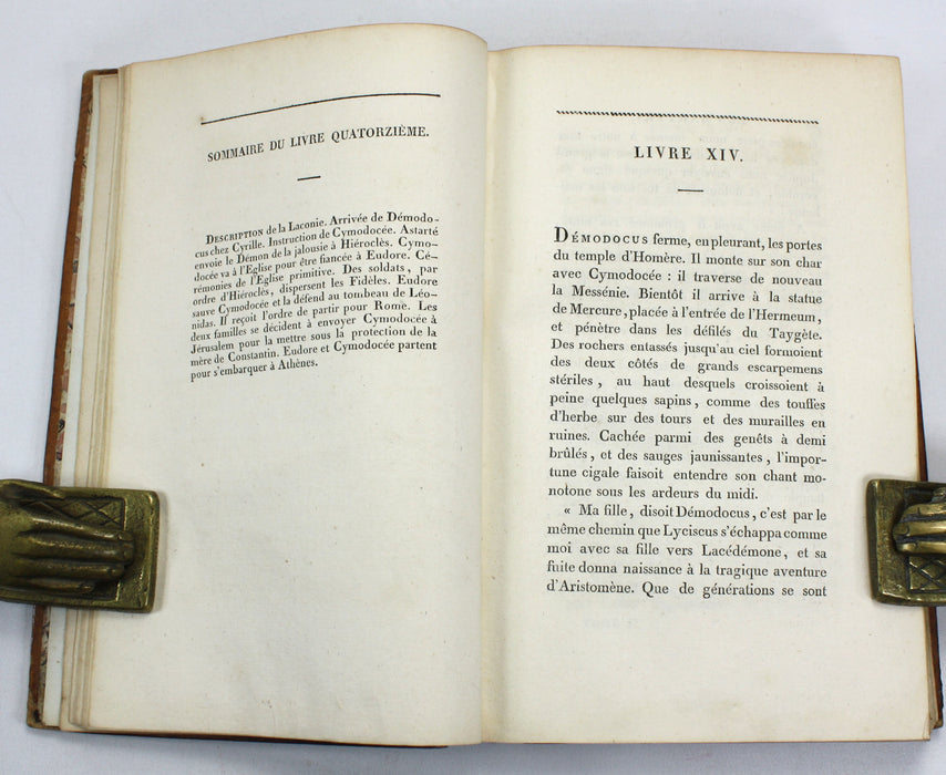 Les Martyrs, ou le Triomphe de la Religion Chrétienne, François René de Chateaubriand, 2 vol. set, 1809