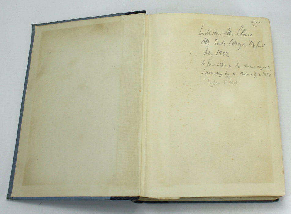 Letters About Shelley; Interchanged by Three Friends – Edward Dowden, Richard Garnett and W. Michael Rossetti., R.S. Garnett, 1917