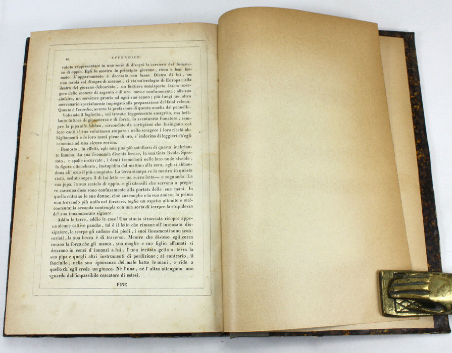 Lo Impero Cinese, 1st Italian edition 1845, by Clemente Pelle