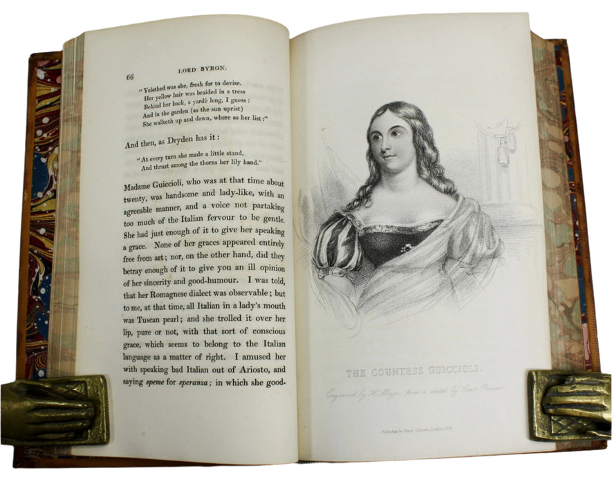 Lord Byron and Some of His Contemporaries; With Recollections of The Author's Life, and of His Visit to Italy, Leigh Hunt, 1828, 2 Volume set
