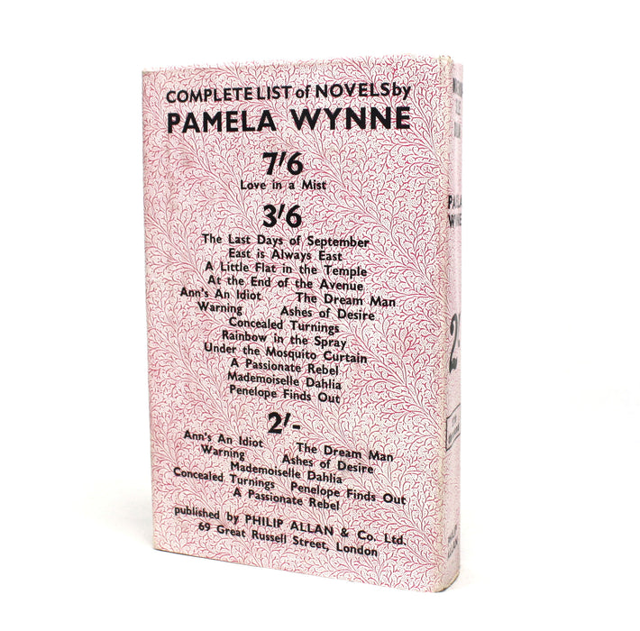Mademoiselle Dahlia, Pamela Wynne, Philip Allan, 1929