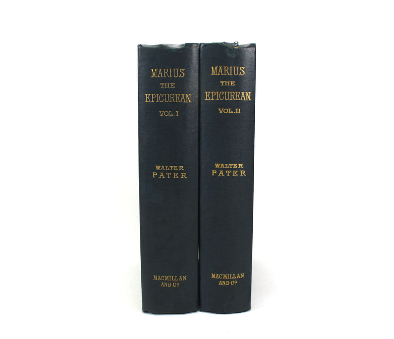 Marius the Epicurian; His Sensations and Ideas, Walter Pater, 1909