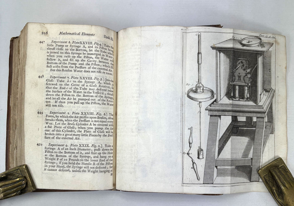 Mathematical Elements of Natural Philosophy, Confirm'd by Experiments; Or, An Introduction to Sir Isaac Newton's Philosophy, William-James Gravesande, 1726