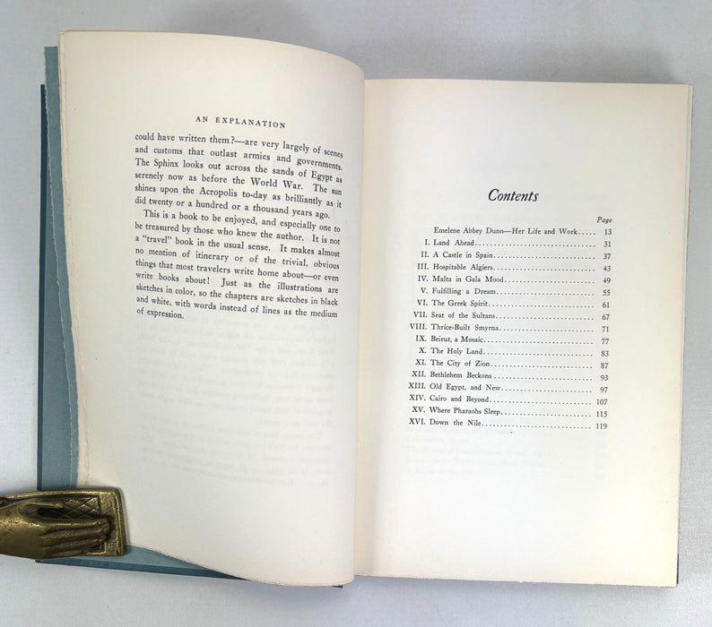 Mediterranean Picture Lands, Emelene Abbey Dunn, with Illustrations from Water-Color Sketches by the Author, 1929