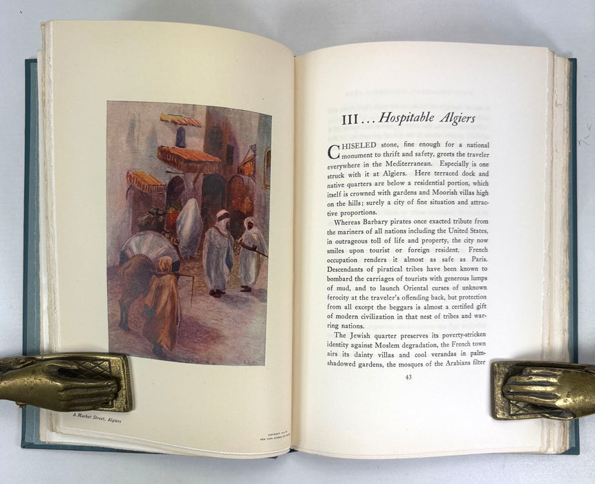 Mediterranean Picture Lands, Emelene Abbey Dunn, with Illustrations from Water-Color Sketches by the Author, 1929