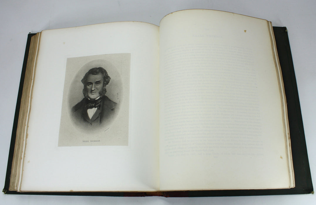 Memoirs and Portraits of One Hundred Glasgow Men, James Maclehose and Sons, 1886, 2 Volume Set, Limited edition