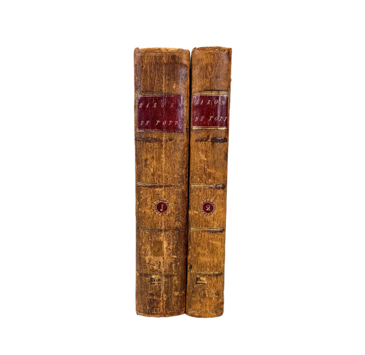 Memoirs of the Baron de Tott on the Turks and The Tartars, 1786, In Two Volumes, complete