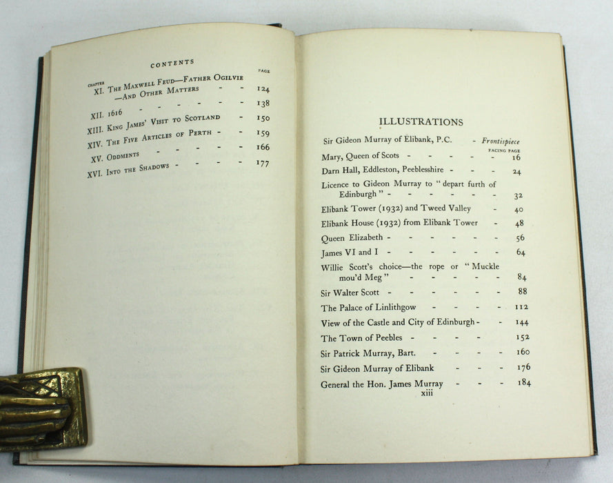 Memorials of Sir Gideon Murray of Elibank, Arthur C. Murray, Inscribed by author with ALS