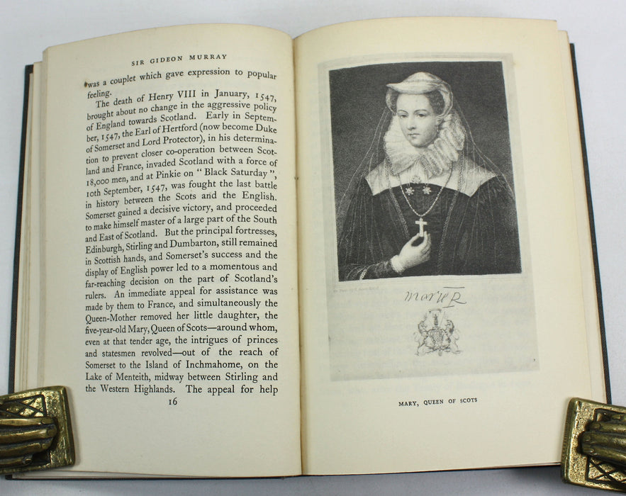 Memorials of Sir Gideon Murray of Elibank, Arthur C. Murray, Inscribed by author with ALS