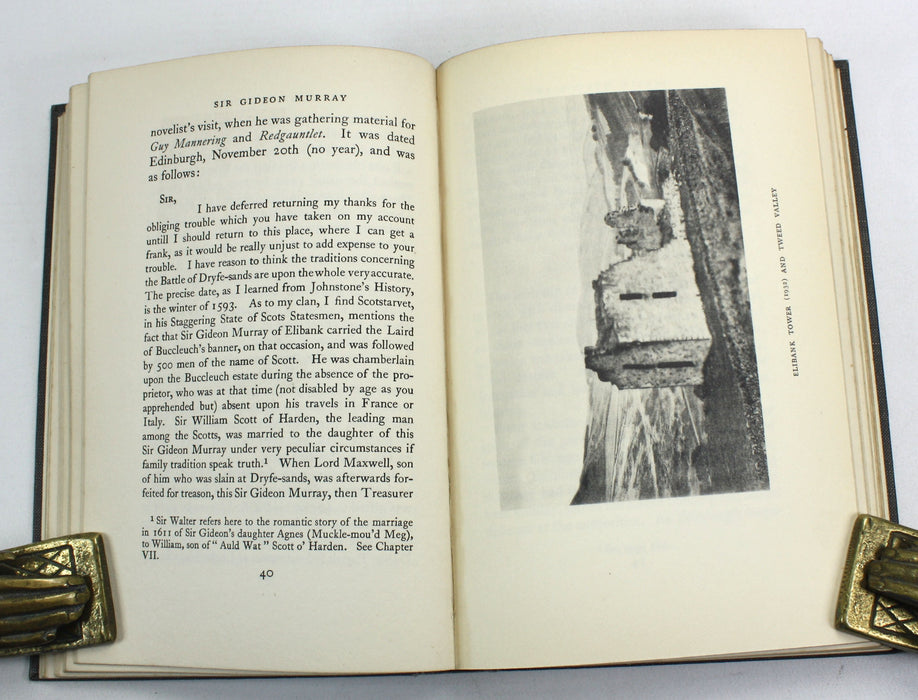 Memorials of Sir Gideon Murray of Elibank, Arthur C. Murray, Inscribed by author with ALS