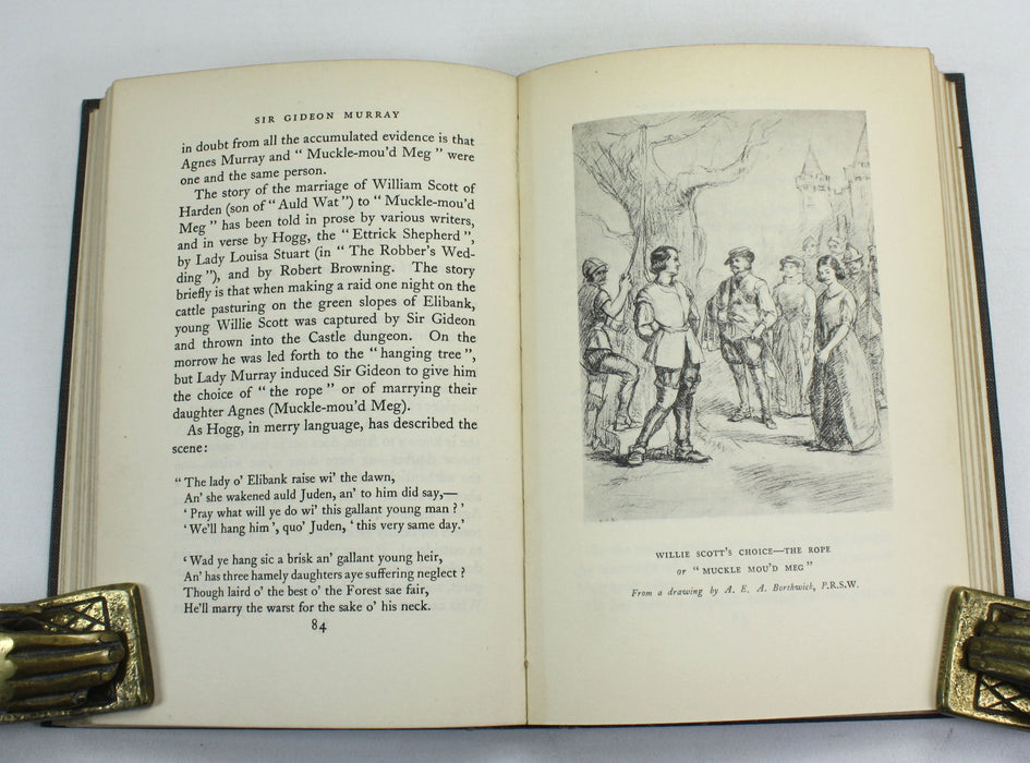 Memorials of Sir Gideon Murray of Elibank, Arthur C. Murray, Inscribed by author with ALS