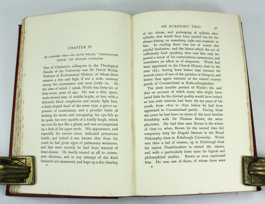 Memories of Two Cities; Edinburgh and Aberdeen, David Masson, 1911