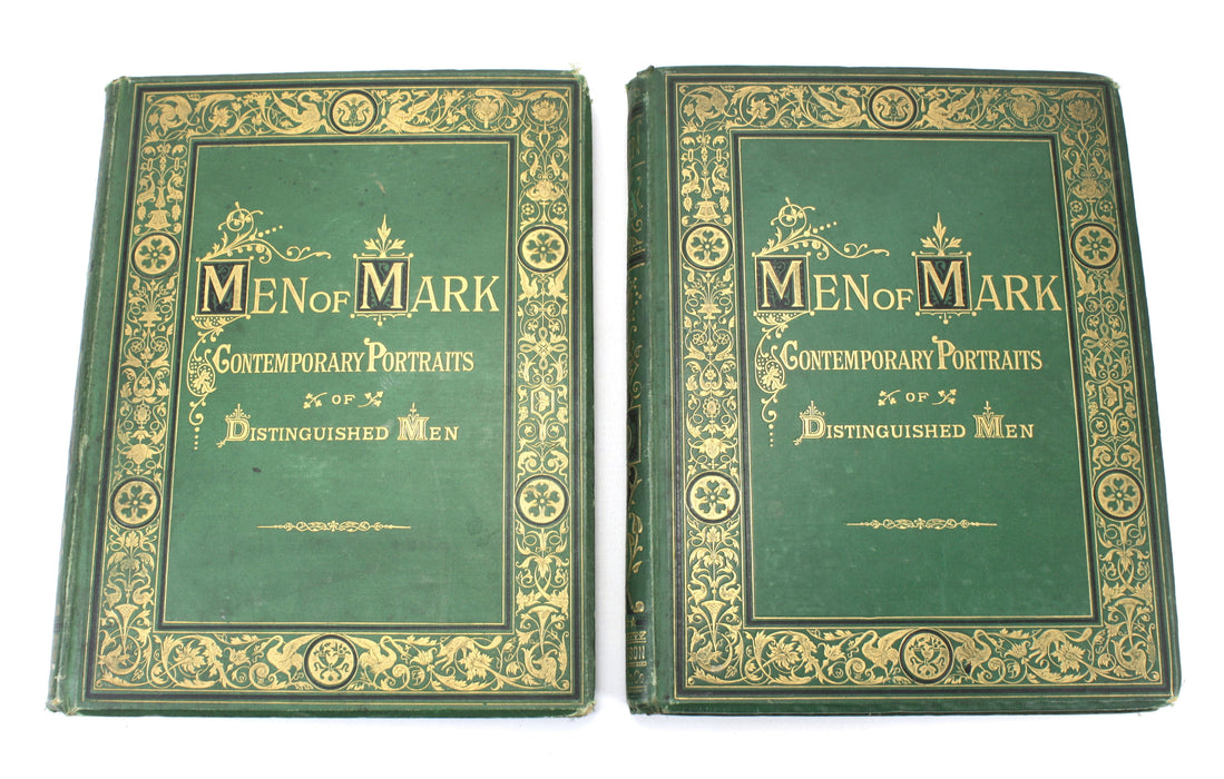 Men of Mark; A Gallery of Contemporary Portraits, Photographed by Lock and Whitfield, Thompson Cooper, 1876-1881. Chiswick Press.