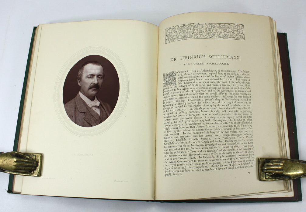 Men of Mark; A Gallery of Contemporary Portraits, Photographed by Lock and Whitfield, Thompson Cooper, 1876-1881. Chiswick Press.