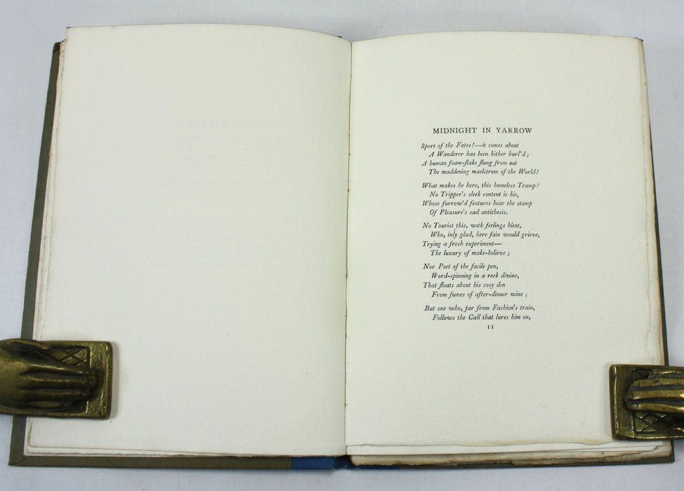 Midnight in Yarrow and Other Poems, Roger Quin, 1918, Signed