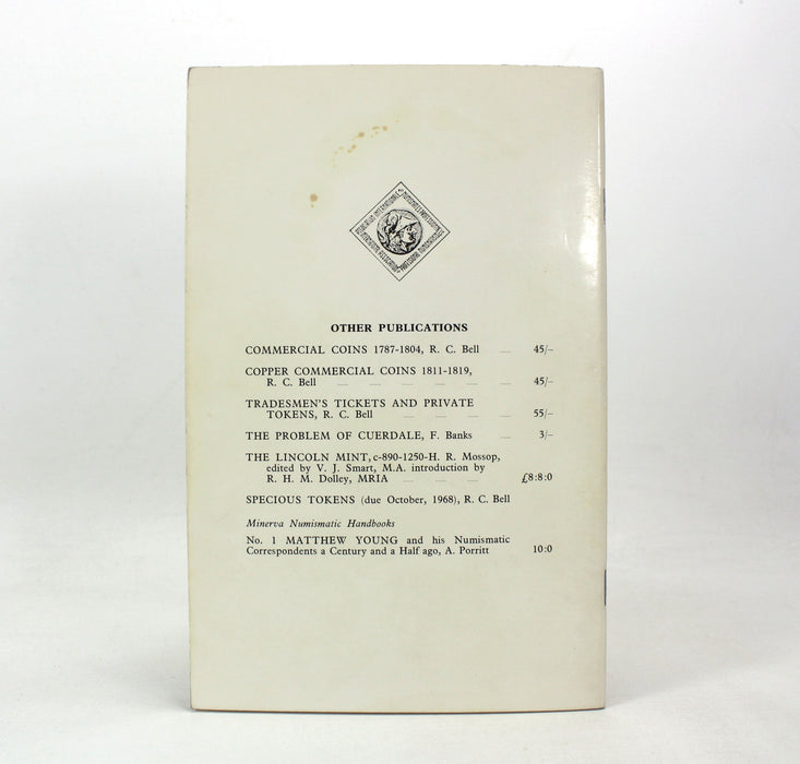 Minerva Numismatic Handbooks Number Two; Coins of Ancient Athens, C.M. Kraay, 1968