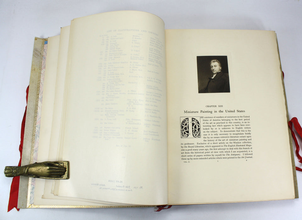 Miniature Painters British and Foreign, J.J. Foster, Signed Edition Royale, No. 13/45. 1903.