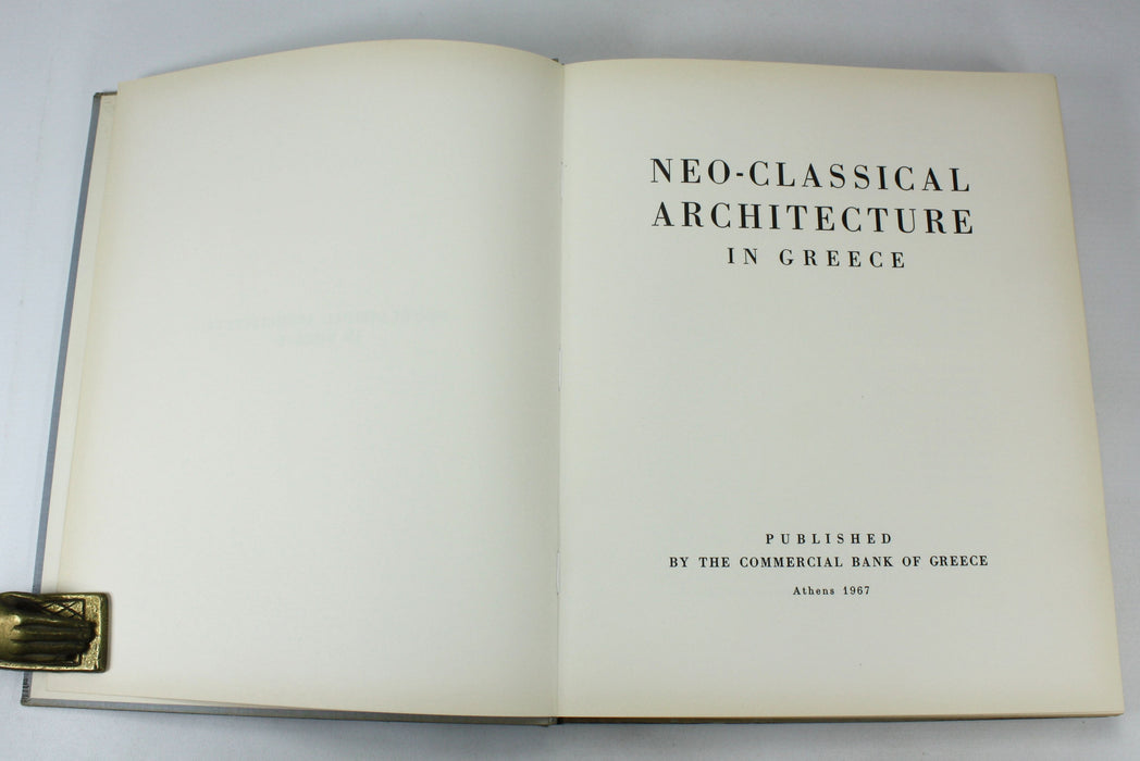 Neo-Classical Architecture in Greece, Commercial Bank of Greece, Athens, 1967
