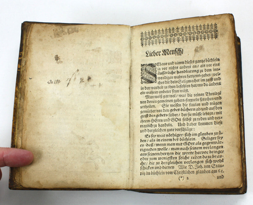 Neuer Kern Wahrer Geistes-Gebete, Gottfried Arnold, Thomas Fritschen, Franckfurt, 1704