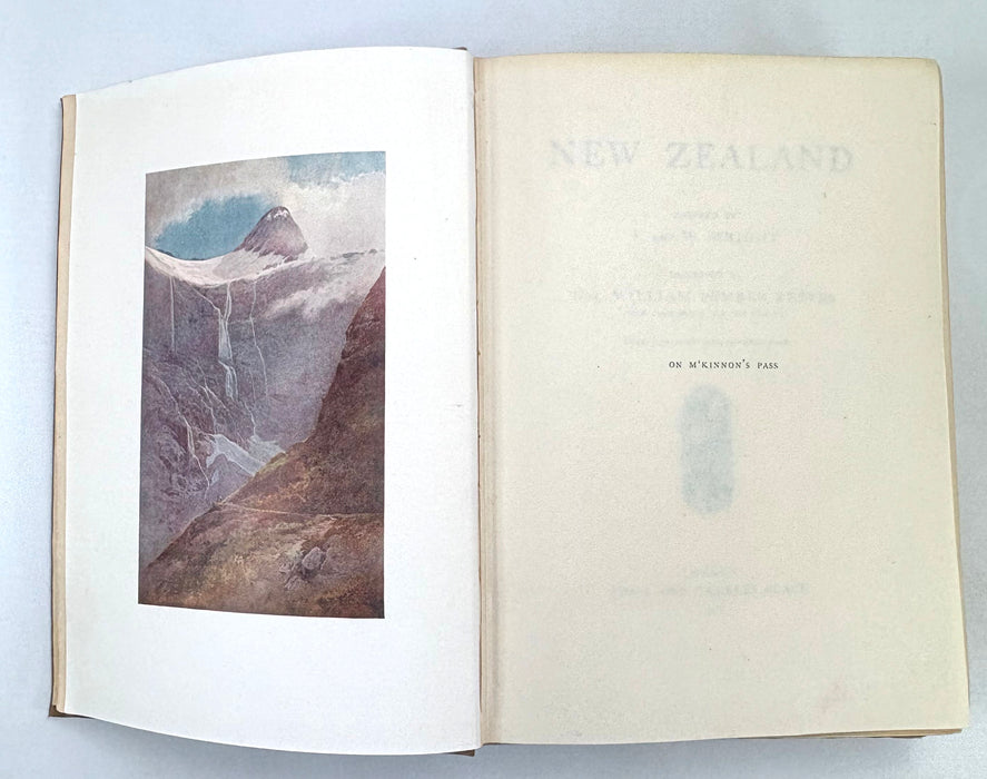 New Zealand; Painted by F. and W. Wright, Described by Hon. William Pember Reeves, 1908