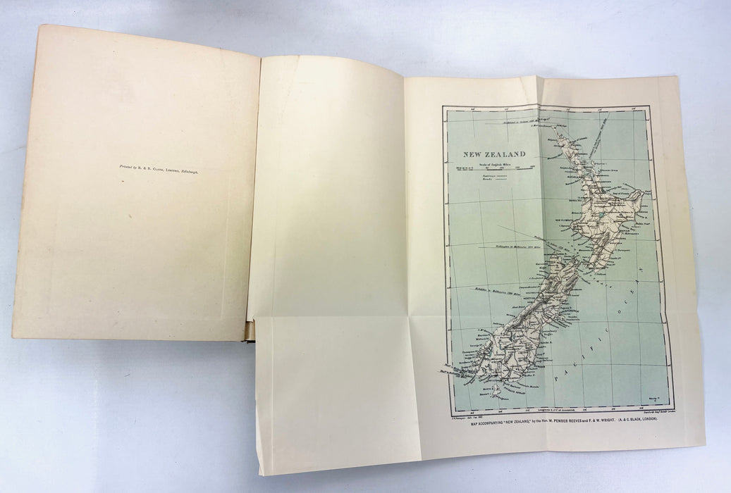 New Zealand; Painted by F. and W. Wright, Described by Hon. William Pember Reeves, 1908