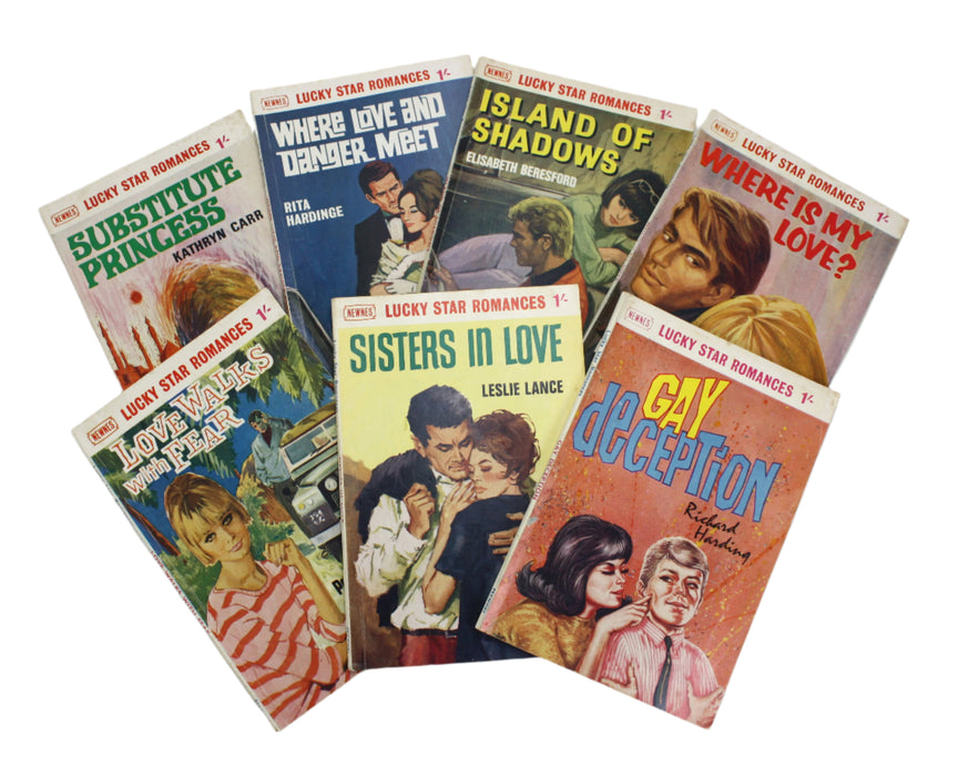 Pulp Romance - A Selection of Vintage Newnes Lucky Star Romances, 1960s