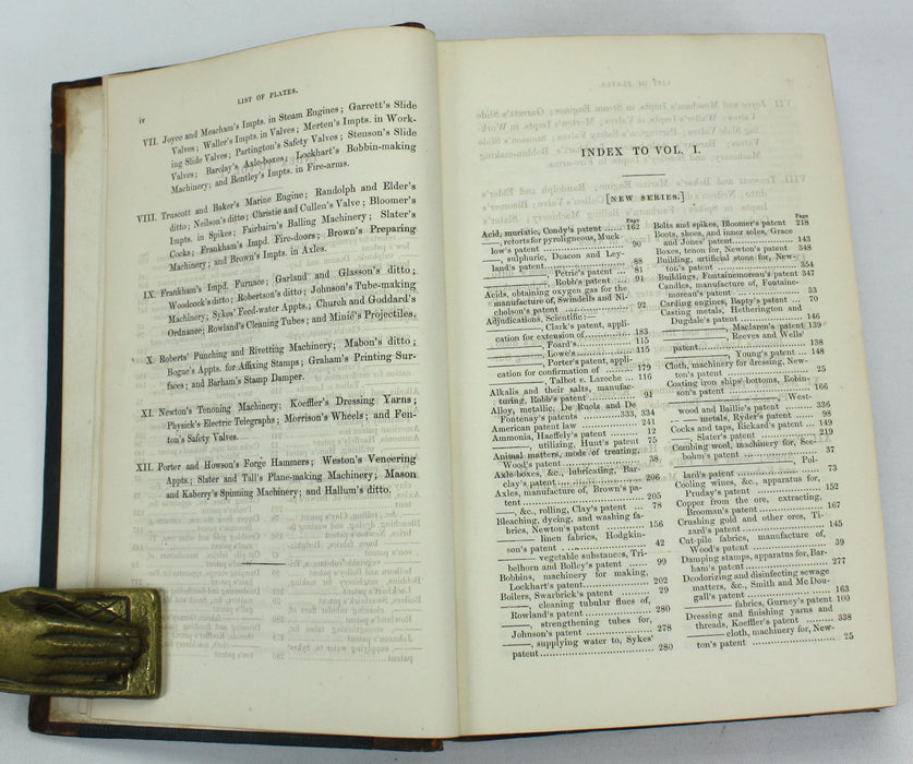 Newton's London Journal of Arts and Sciences, New Series, Vol. I, 1855
