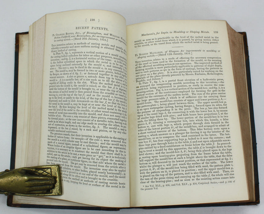 Newton's London Journal of Arts and Sciences, New Series, Vol. I, 1855