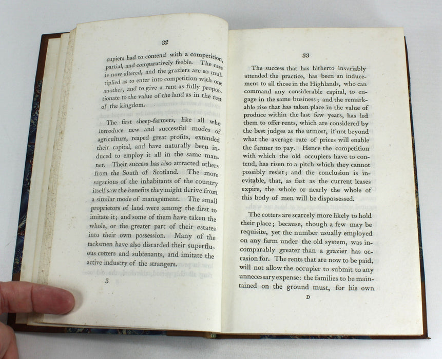 Observations on the Present State of the Highlands of Scotland, with a View of the Causes and Probable Consequences of Emigration, Earl of Selkirk, 1805