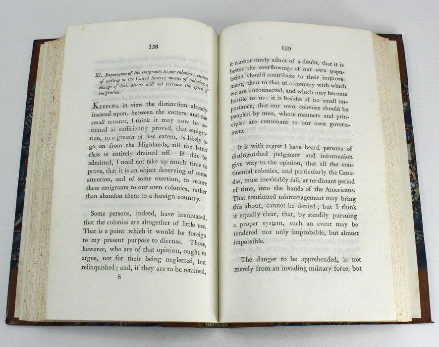 Observations on the Present State of the Highlands of Scotland, with a View of the Causes and Probable Consequences of Emigration, Earl of Selkirk, 1805