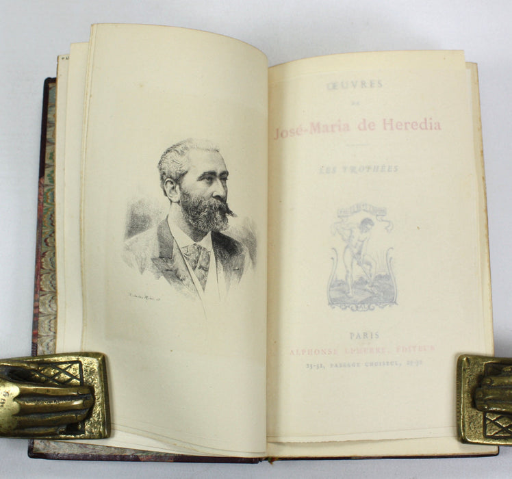Oeuvres de Jose-Maria de Heredia; Les Trophees, Alphonse Lemerre, Paris
