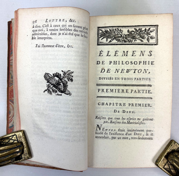 Oeuvres de Monsieur De Voltaire; Élémens de Philosophie de Newton, A Neuchatel, 1772