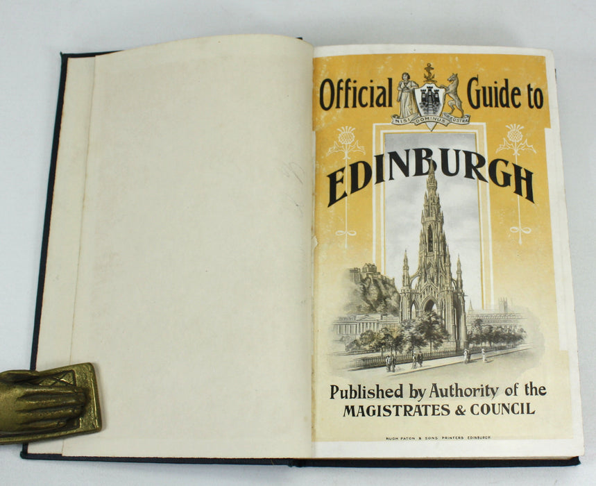 Official Guide to Edinburgh, 1912 & About St. Matthew's Morningside; The Book of the Bazaar, 1908