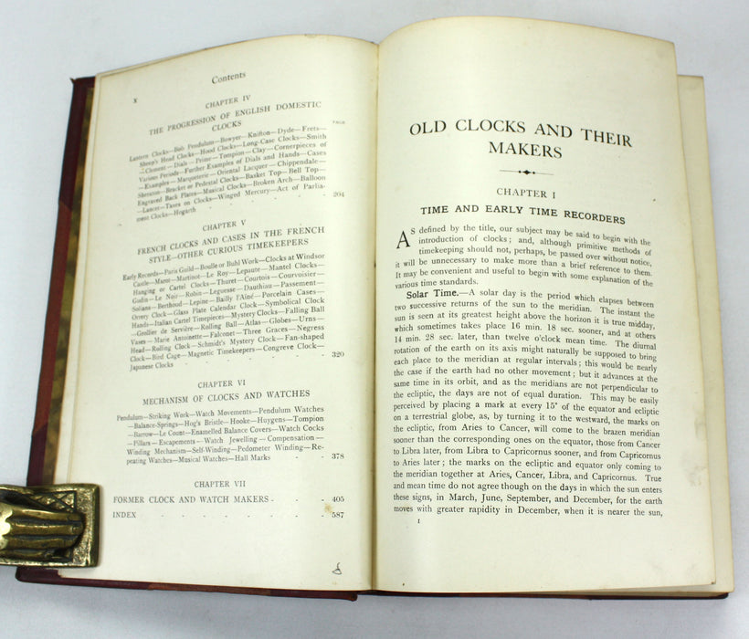 Old Clocks and Watches & Their Makers, Fourth Edition, F.J. Britten, 1919