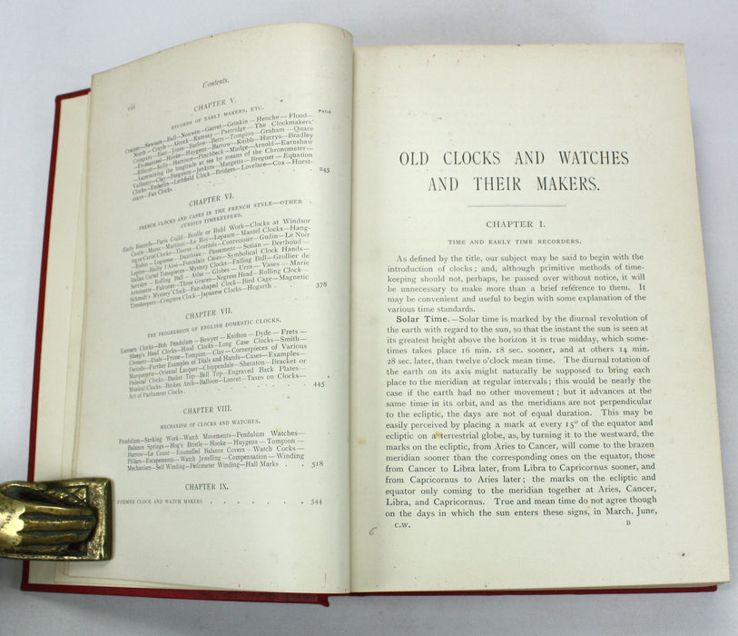 Old Clocks and Watches & Their Makers, Second Edition, F.J. Britten, 1904
