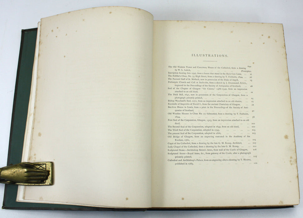 Old Glasgow; The Place and the People; From the Roman Occupation to the Eighteenth Century, Andrew MacGeorge, 1880