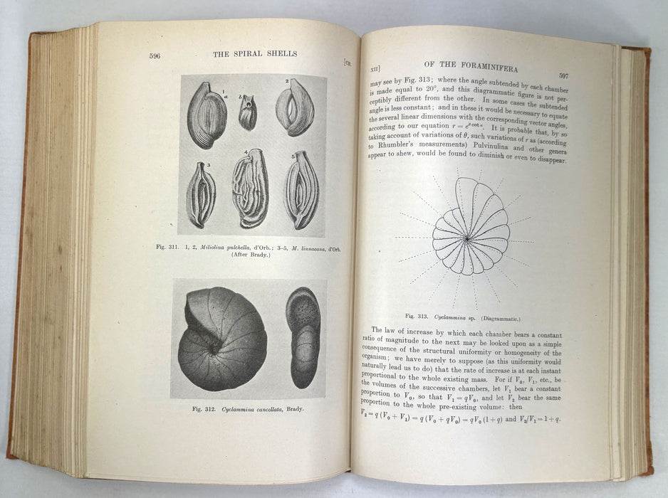 On Growth and Form, D'Arcy Wentworth Thompson, 1st edition signed copy (Cambridge University Press, 1917). Sir Robert Ludwig Mond provenance.