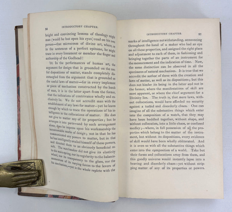 On the Power, Wisdom, and Goodness of God, Thomas Chalmers, 1839
