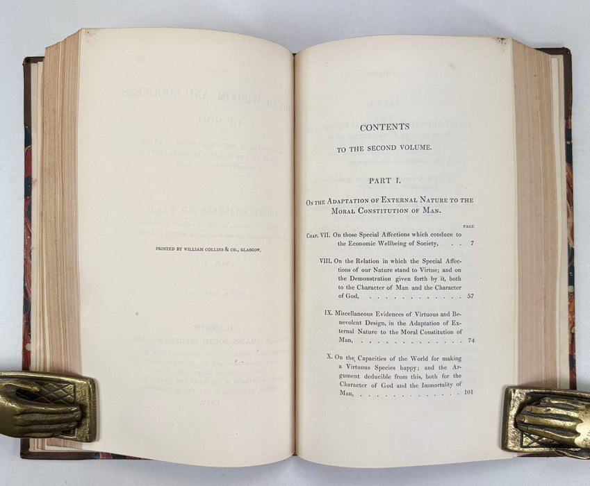 On the Power, Wisdom, and Goodness of God, Thomas Chalmers, 1839