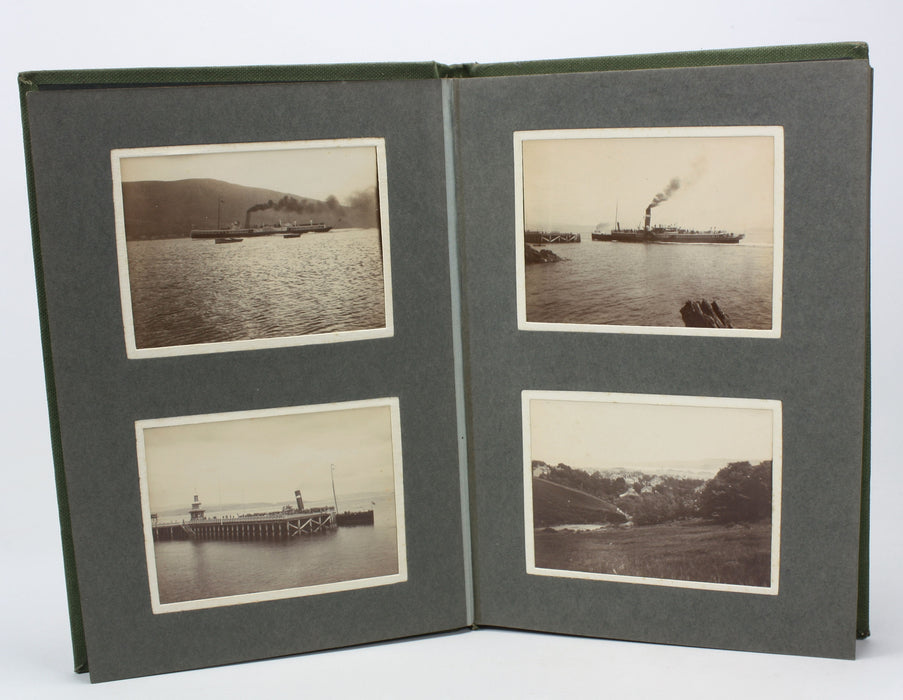 Original 1890s Vintage Victorian Photo Albums, 2 Volumes, Scottish Interest