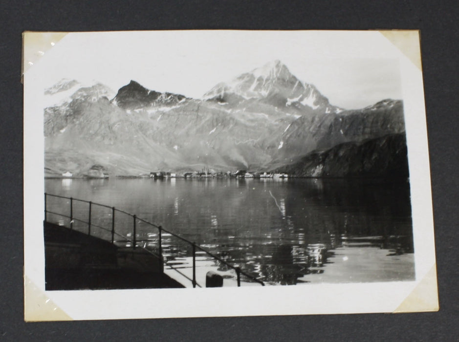 Original 1940s Vintage Photo Album of Seaman William John Reginald Brown - Whaling interest, Falkland Islands