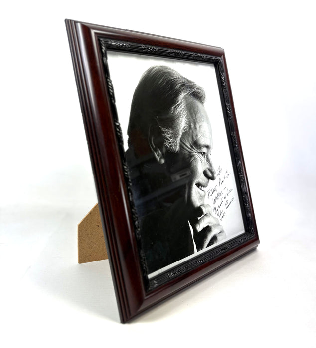 Original Autographed Framed Photograph; Signed by Jack Lemmon