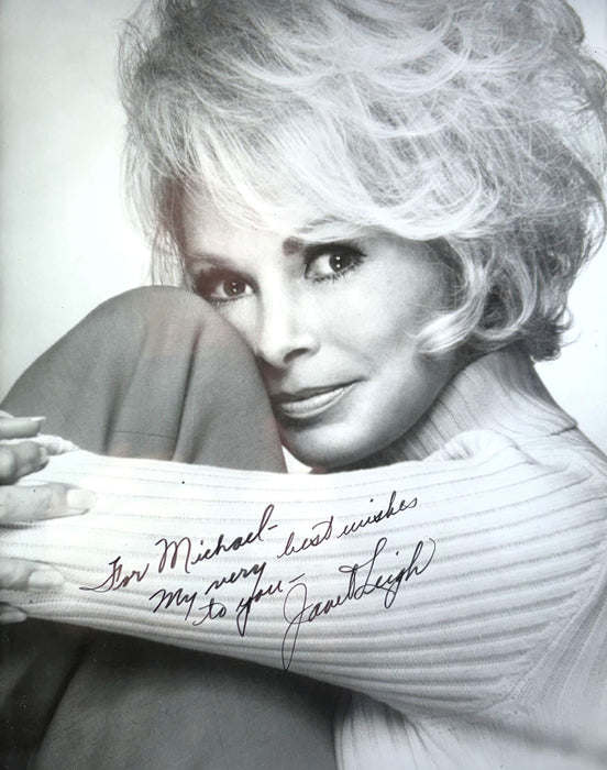 Original Autographed Framed Photograph; Signed by Janet Leigh