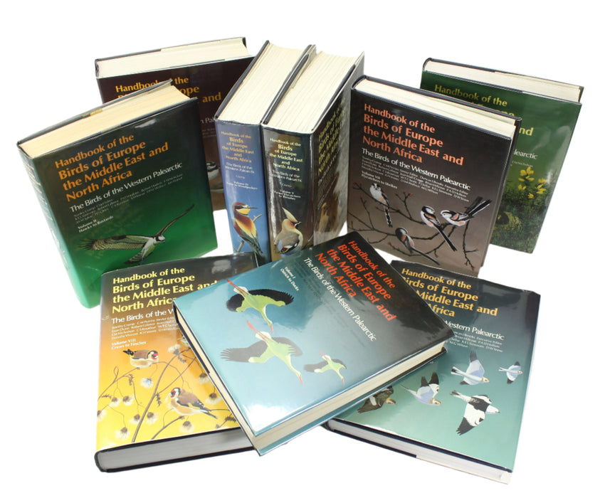 Ornithology; Handbook of the Birds of Europe the Middle East and North Africa, Oxford University Press, 9 Volumes complete, 1980 - 1994