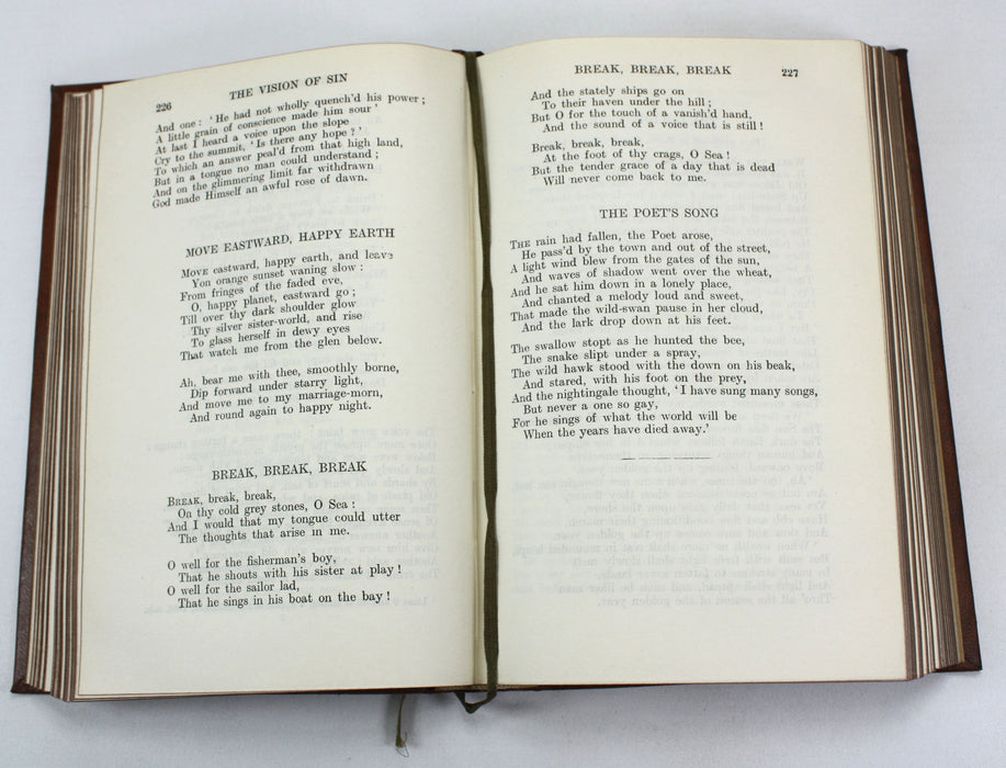 Oxford Edition; Poems Of Tennyson, Sir Herbert Warren, 1923