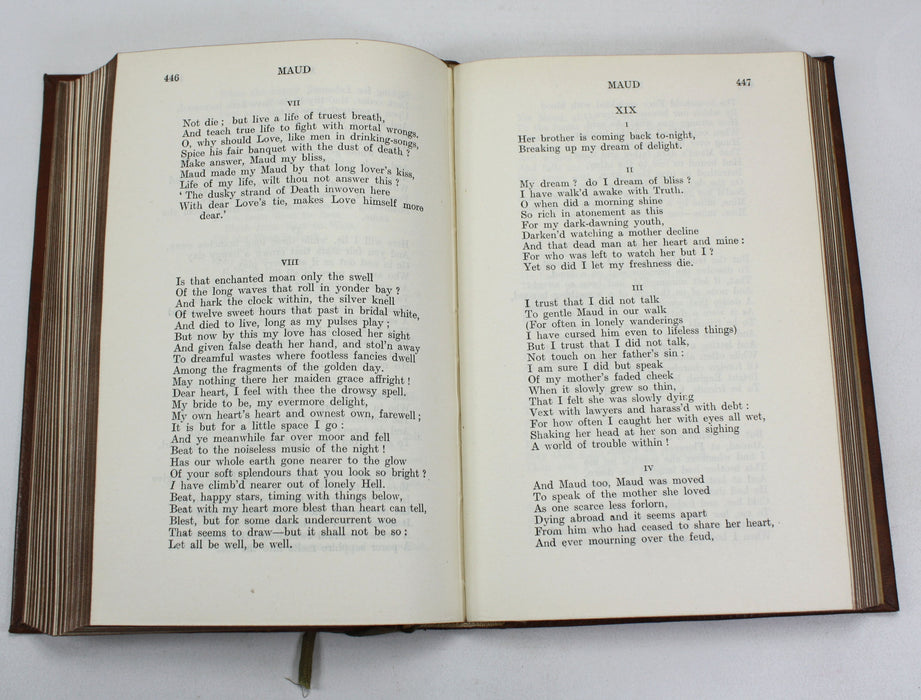 Oxford Edition; Poems Of Tennyson, Sir Herbert Warren, 1923