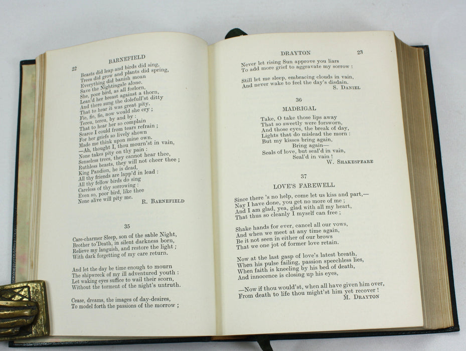 Oxford Edition; The Golden Treasury; Francis Turner Palgrave, 1936