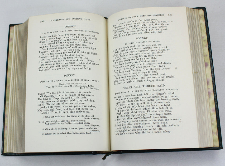 Oxford Edition; The Poetical Works of John Keats, H. Buxton Forman, 1937